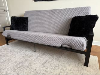 Futon mattress and frame