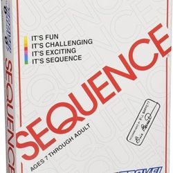 Jax Travel SEQUENCE Strategy Board Game Gift NO MEETUPS