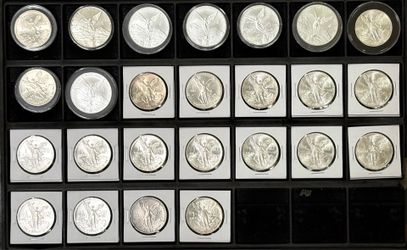 Mexican Silver Onza Collection – Gordita & Regular Libertads