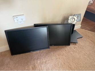 2 X 24” Monitors - Asus PA248 24" ProArt