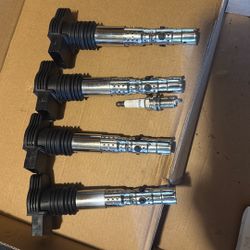Audi A4  1.8 Lt W/turbo Coils And Iridium Plugs
