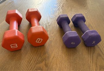 Neoprene dumbbells