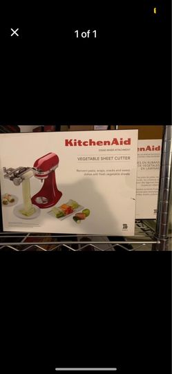 BRAND NEW KITCHENAID VEGETABLE SHEET CUTTER ATTACHMENT 2 Available