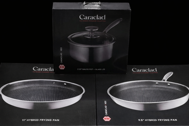 Caraclad 3 piece Cookware Colllection