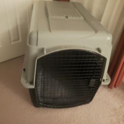 XL Plastic Heavy Duty Dog Crate