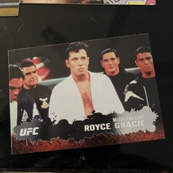 UFC Royce Gracie Rookie Cars And Victory Cars 