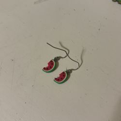 Watermelon Dangle Earrings 