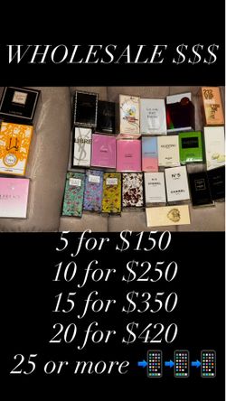 WHOLESALE PERFUMES FOR RESELLERS!