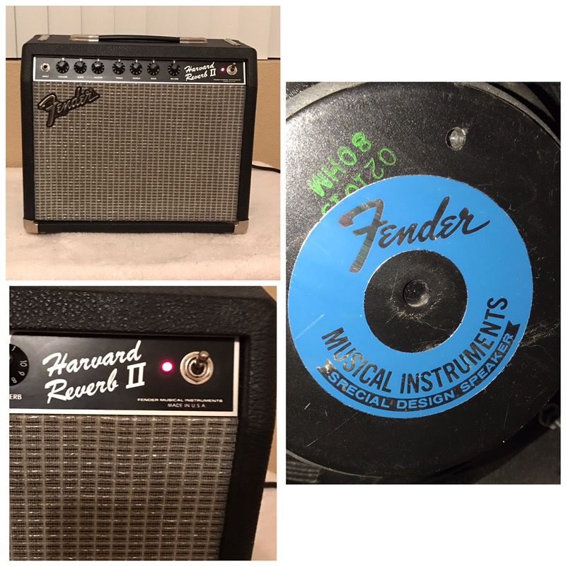 Vintage 1983 Fender Harvard Reverb II Amp.
