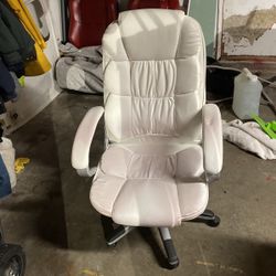 White Office Chair 