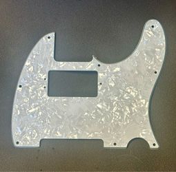 WD Fender Telecaster Pearloid Pickguard Performer Series Tele Guitar. Custom order to fit the Perfomer Series USA model Tele.