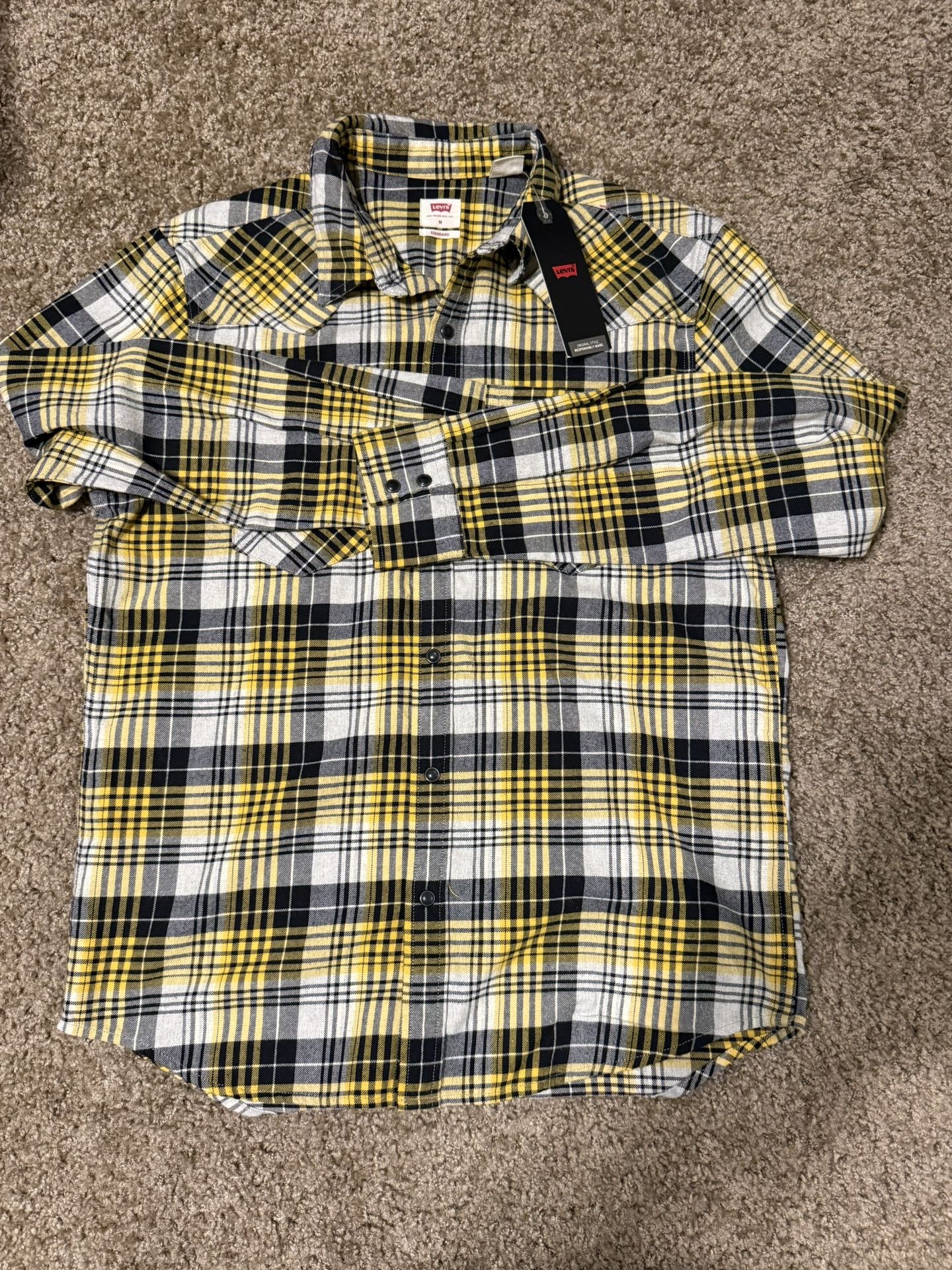 Levis Long Sleeve Flannel