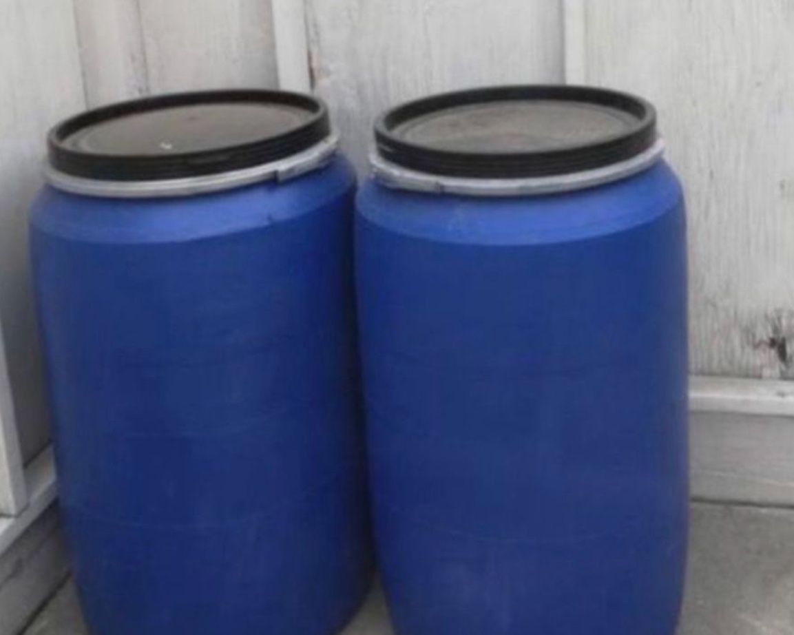 55 gallon Water Barrels $70 each