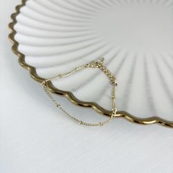 $10 for (1) Gold Chain Adjustable Bracelet