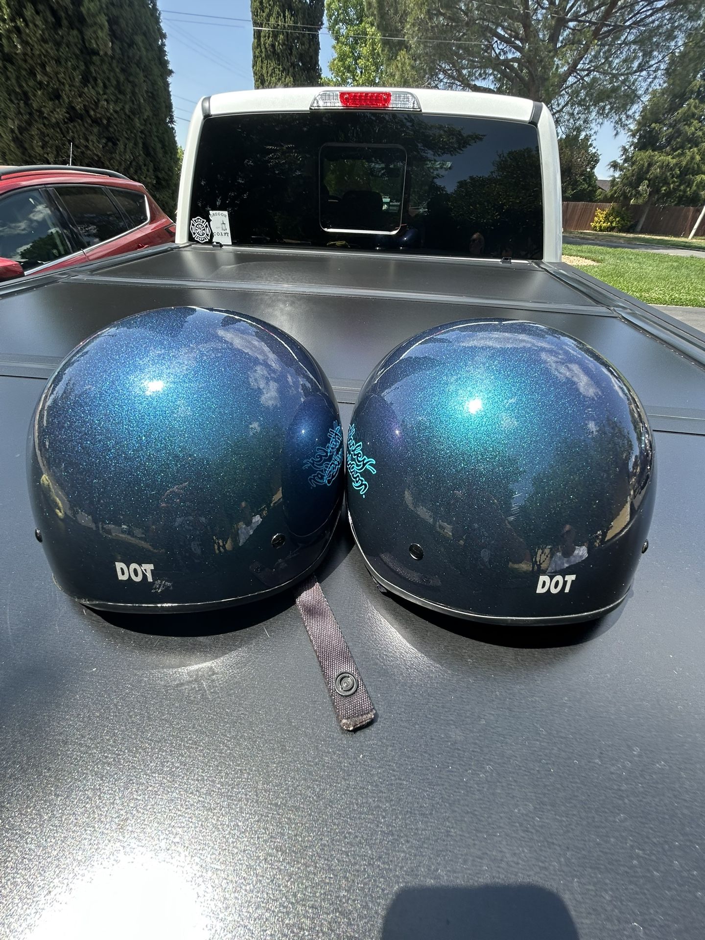 Harley Davison 1/2 Helmets