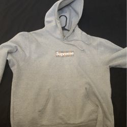 Supreme x Burberry Box Logo Hoodie (Large)