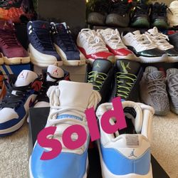 Nike Air Jordan 11 Unc , Size 9