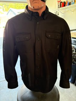Harley Davidson Operative Mesh Shirt Jacket - XL