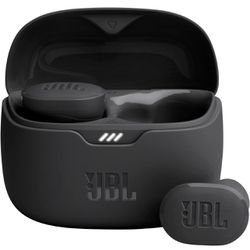 JBL Tune Buds - Long Battery - The Best Voice Ever- Comfortable- True Wireless Noise Cancelling Earbuds (Black), Small