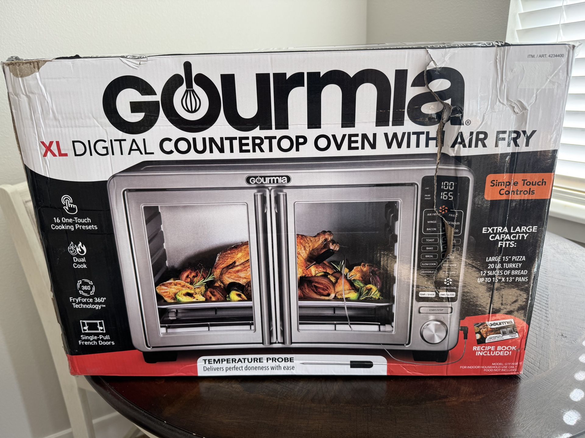 Gourmia Countertop XL Oven/airfry