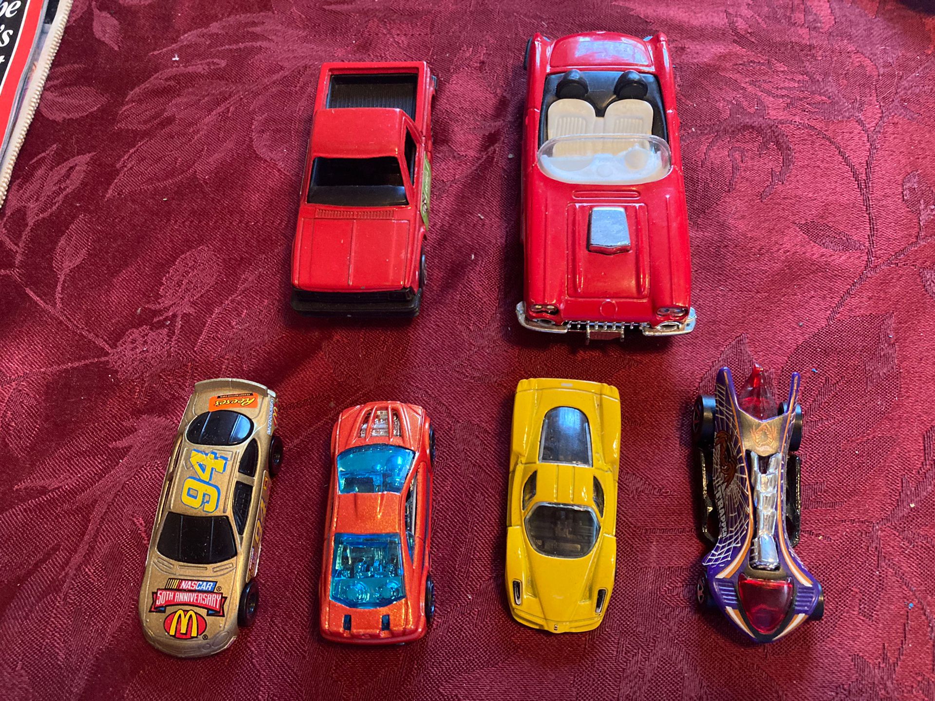 Tootsie/HotWheels Cars (lot of 6)
