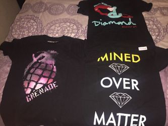 Diamond and grizzly shirts