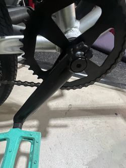 24” BMX Cruiser Bike Silver with Teal and Pink Accents