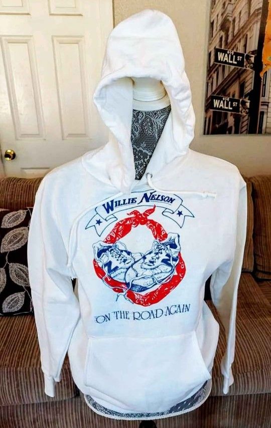 Vintage Willie Nelson New Balance Hoodie