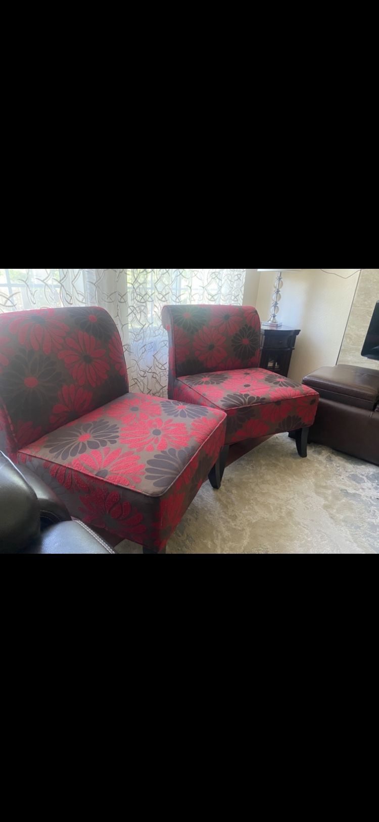 2 Beautiful Accent Chairs.