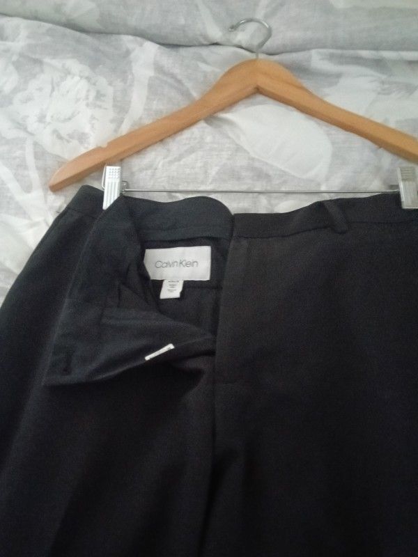 Black Calvin Klein Dress Pants