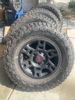 TRD Tacoma Rims with Tire