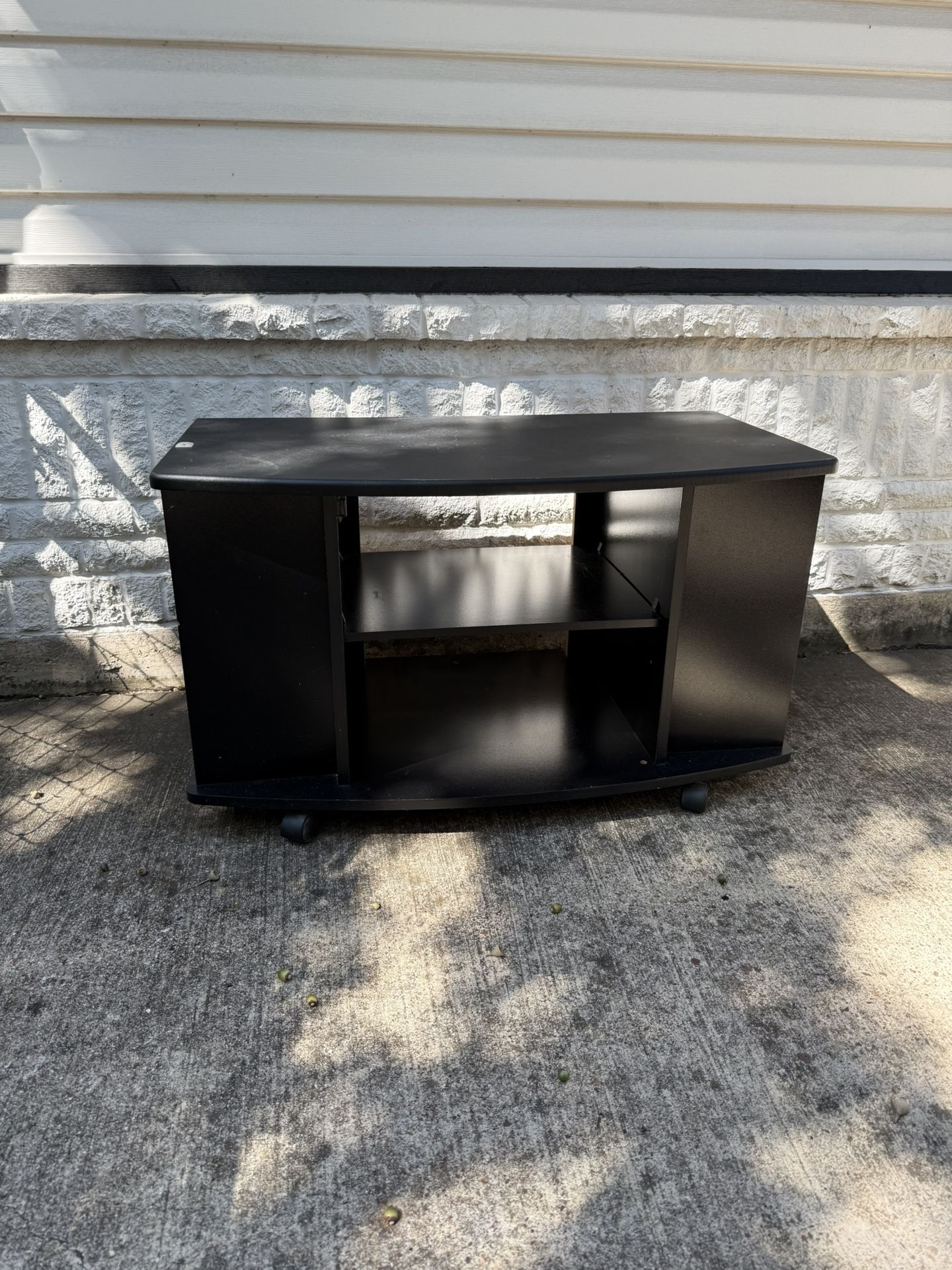 Black TV Stand / Entertainment Center