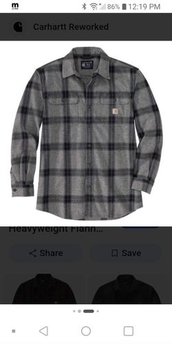 Carhartt Heavyweight flannel loose Fit Medium