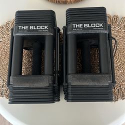 Powerblock Dumbbells 45lbs Adjustable