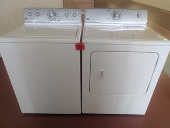 Maytag Commercial Technology Washer And Dryer Set