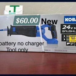 Reciprocate Saw New $60.00 Brushless 