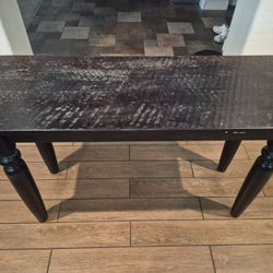 Dark Brown Wood Table 