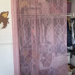 Pink Curtains 