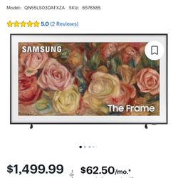Samsung 55” Frame TV 