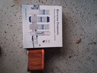 Reverse Osmosis Water Filter Replacement Kit, 4 Pack - RO/DI for Aquarium