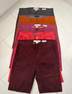 Men’s Skinny Fit Cotton Khaki BUNDLE | Waist: 33/34