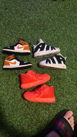 3 Pairs Nike Toddler Sneakers Bundle 8c