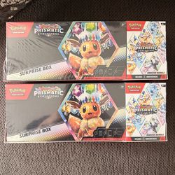 Prismatic Booster Bundle and Surprise back