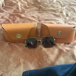tory Burch Sunglasses and 2 cases