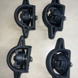 Toyota Cargo Bed 4 Tie Down Cleats D-Rings 2005-2023