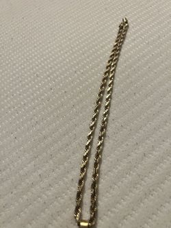5mm 14k Rope Chain