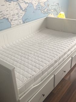 IKEA Bed with 2 Mattresses 