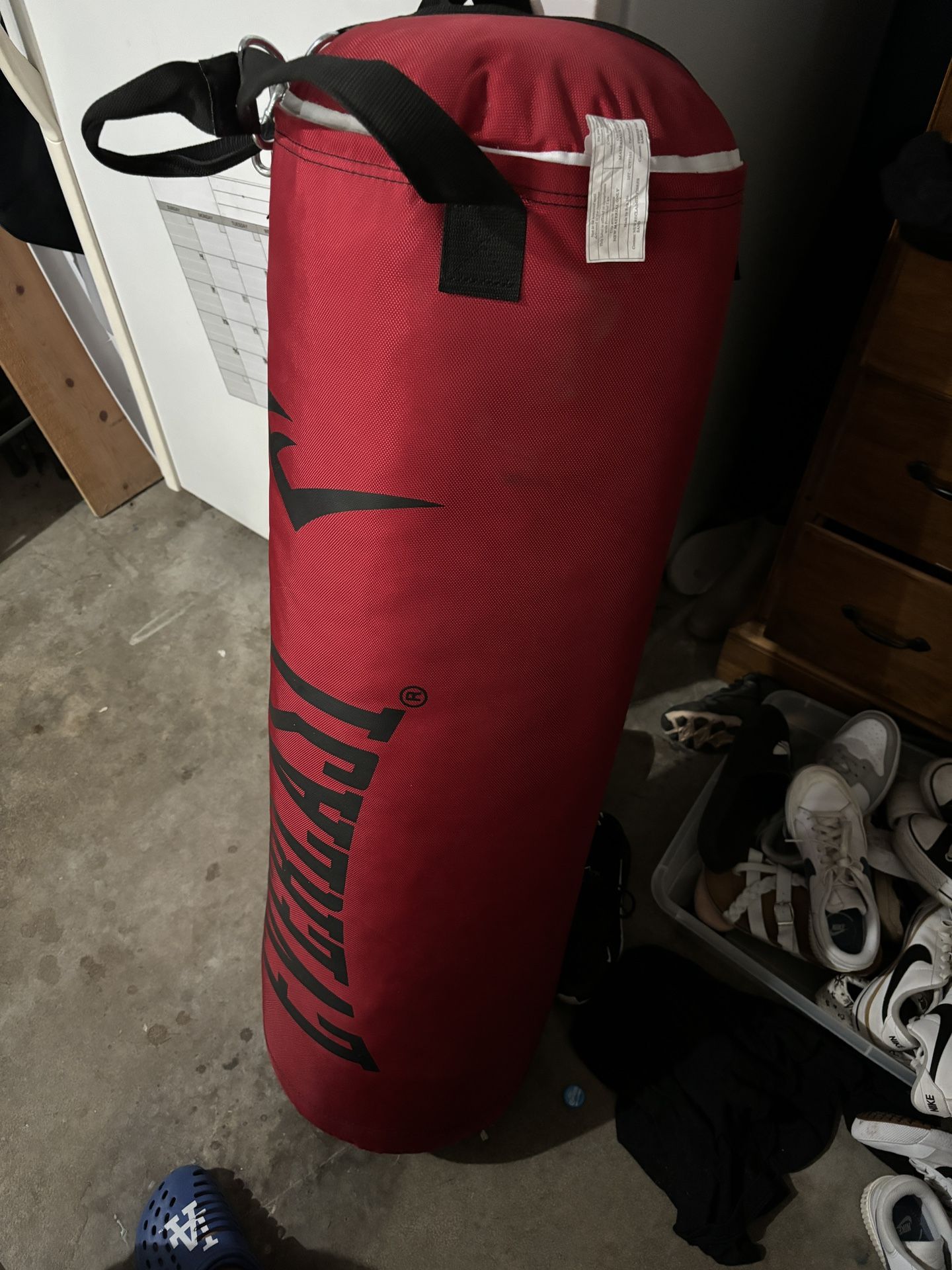 Heavy punching bag