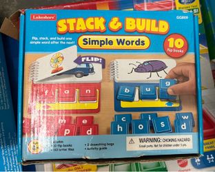 Lakeshore Stack & Build Phonics Flip Books