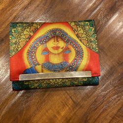 Wallet Silk and Leather